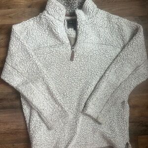 True Grit Cream Sherpa Pullover